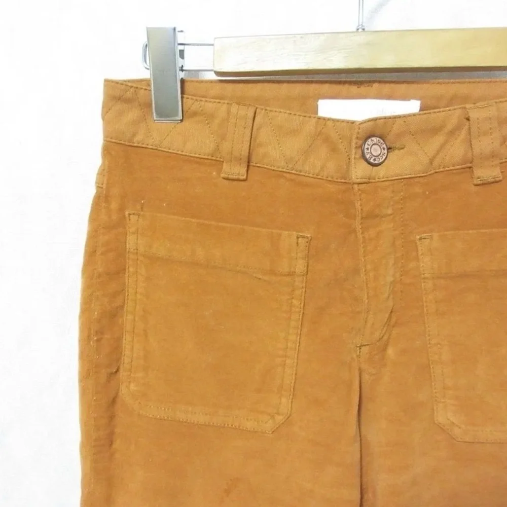 Chloe See By Chloe Front Pocket Flared Bush Pants women’s size 25 ( 5 U.S ) - Picture 3 of 8